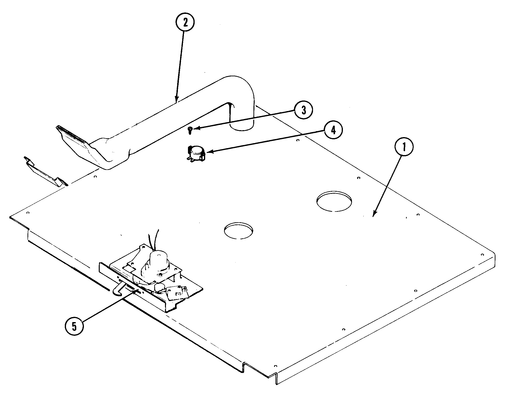 Jenn-Air W2780W-C internal controls diagram