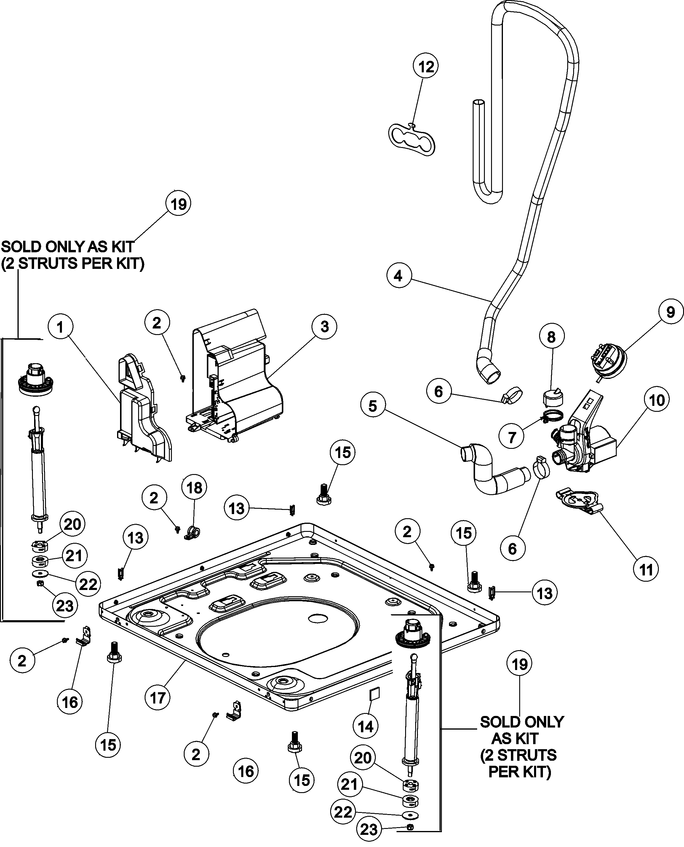 Maytag FAV6800AWW base diagram