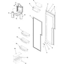 Kenmore 59655664500 refrigerator door diagram