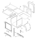 Jenn-Air JJW9230DDW body diagram