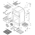 Maytag MER6875AAB oven diagram