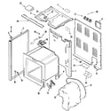 Maytag MER5552BAB body diagram
