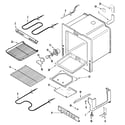 Maytag MER5552BAB oven/base diagram