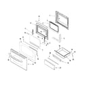 Maytag MGR5875QDS door/drawer (stl) diagram