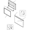 Amana ATB1832ARQ freezer door diagram
