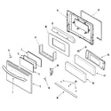 Maytag MLR4451AJS door/drawer (stl) diagram