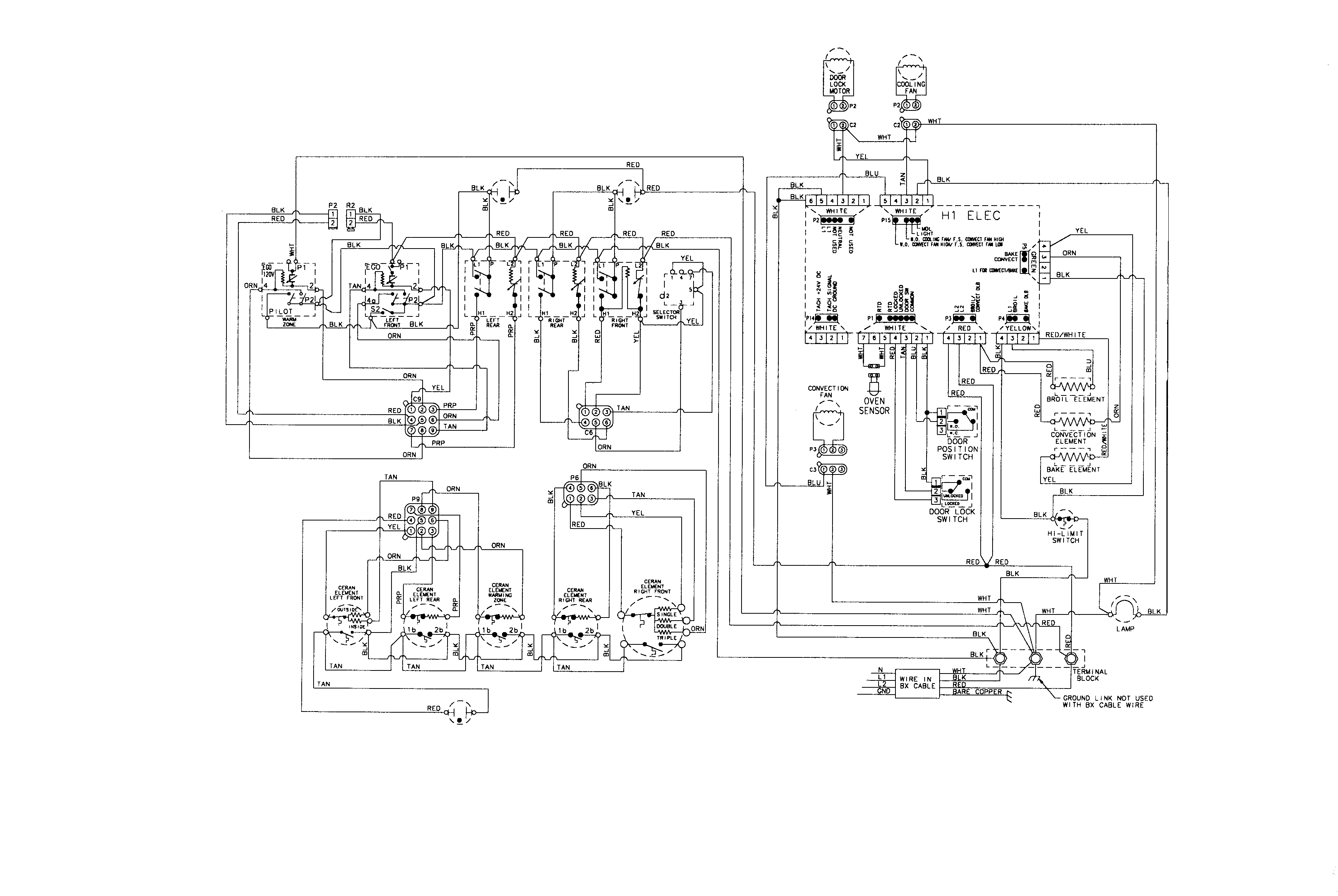 Maytag MEP5775BAB wiring information diagram