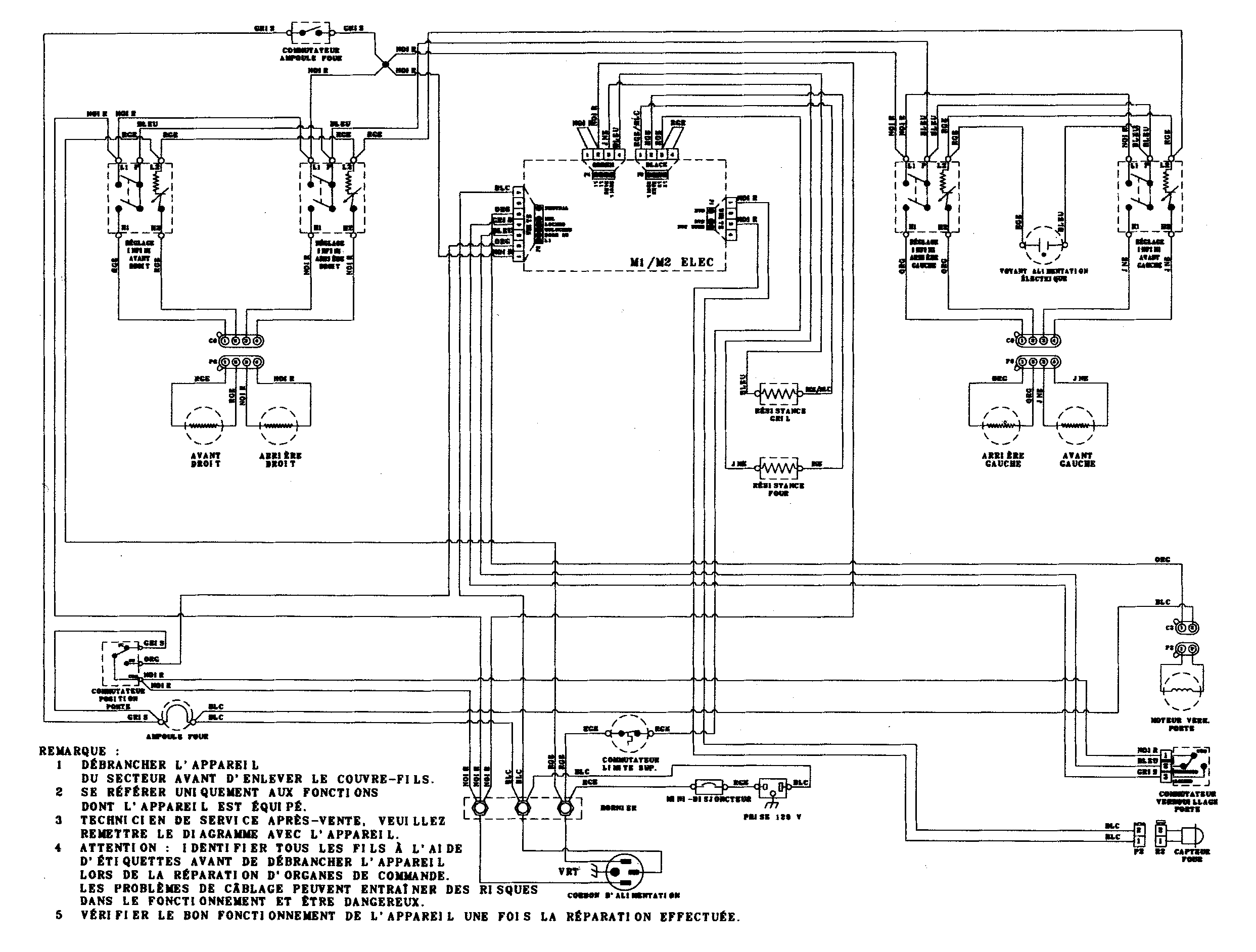 Maytag MER5555RCB wiring information (frc) diagram
