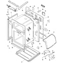 Maytag MER6741BAW body diagram