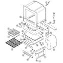 Maytag CRG9800BAE oven/base diagram