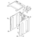 Maytag MDE9316AYW cabinet diagram
