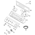 Maytag MDG9316AWA control panel diagram