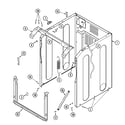 Maytag MAH4000BWQ cabinet-front diagram