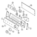Maytag PAV4960AWW control panel diagram