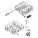 Maytag PDBL290AWX track & rack assembly diagram