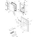 Kenmore 59675232402 refrigerator door diagram