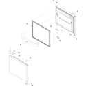 Kenmore 59675232402 freezer door diagram