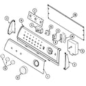 Maytag PYE4558AYW control panel diagram