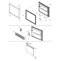 Amana XRBR904BW-PXRBR904BW0 freezer door diagram