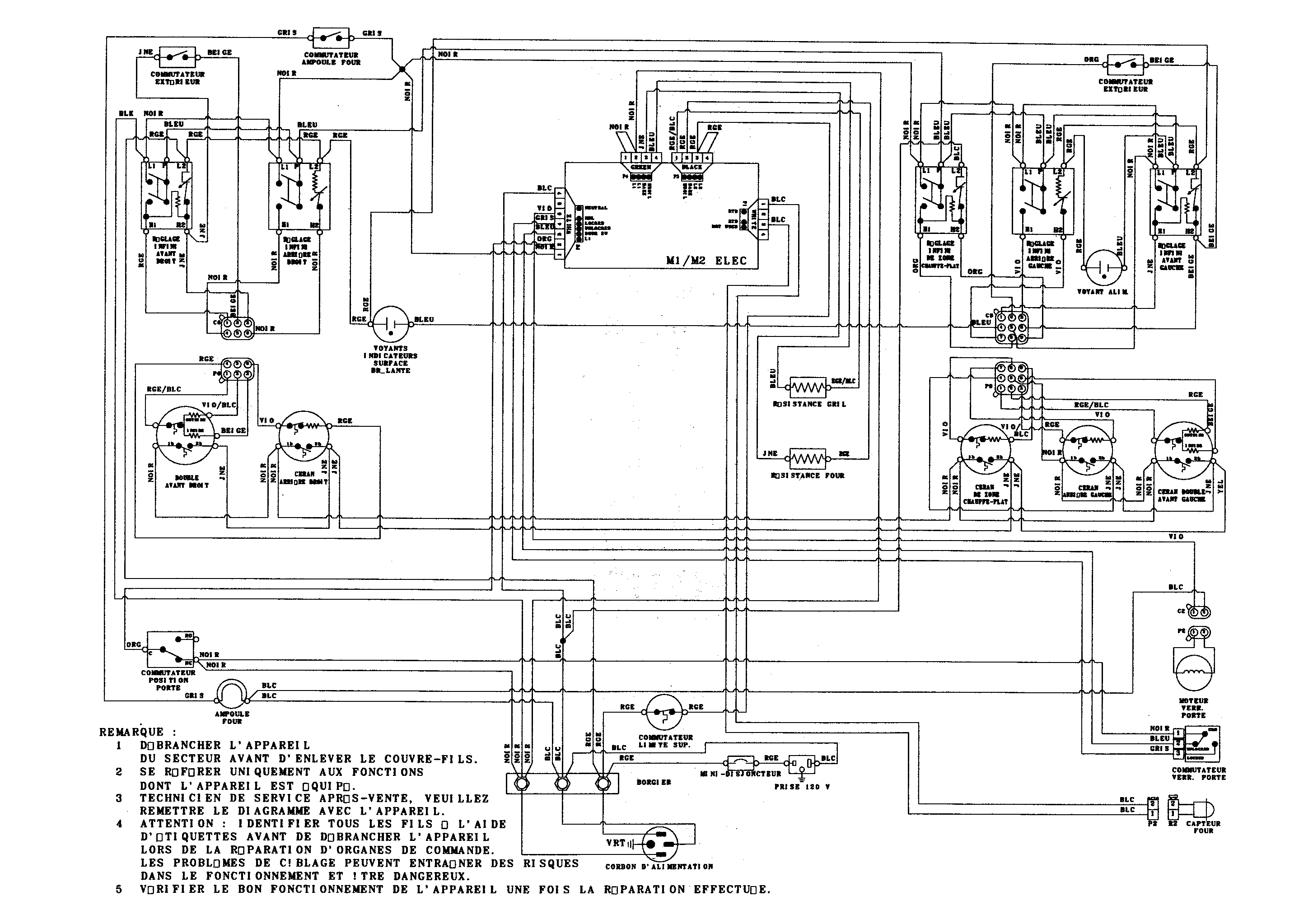 Maytag MER5775QCS wiring information diagram