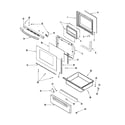 Amana AES5730BAF door/drawer diagram