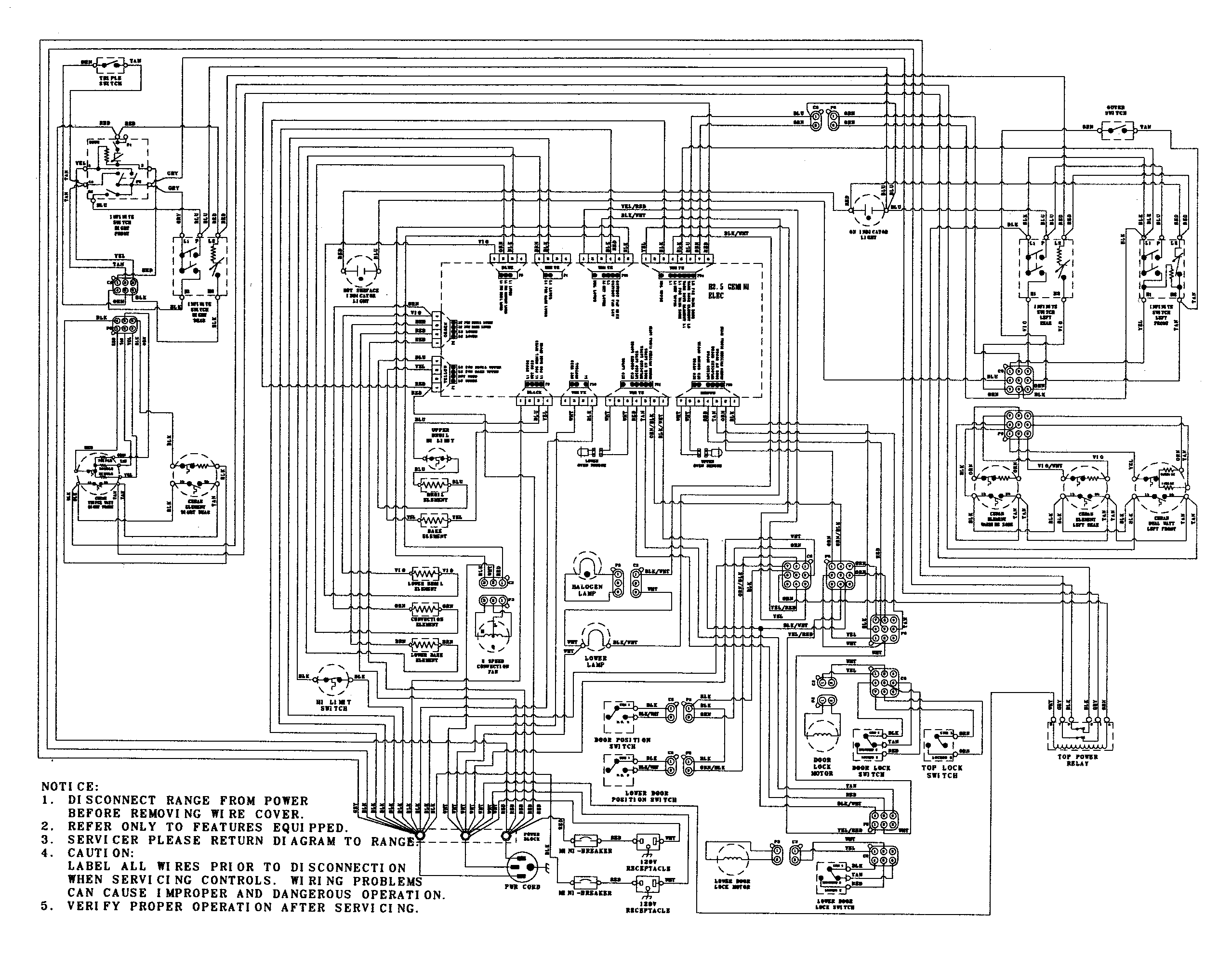 Kenmore 62960002600 wiring information diagram