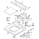 Maytag LAT9605AAE top diagram
