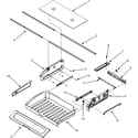 Maytag MFC2061KES pantry assembly diagram