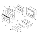 Maytag MGRH752BDS door/drawer (stl) diagram