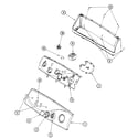 Maytag MDG7400AWW control panel diagram