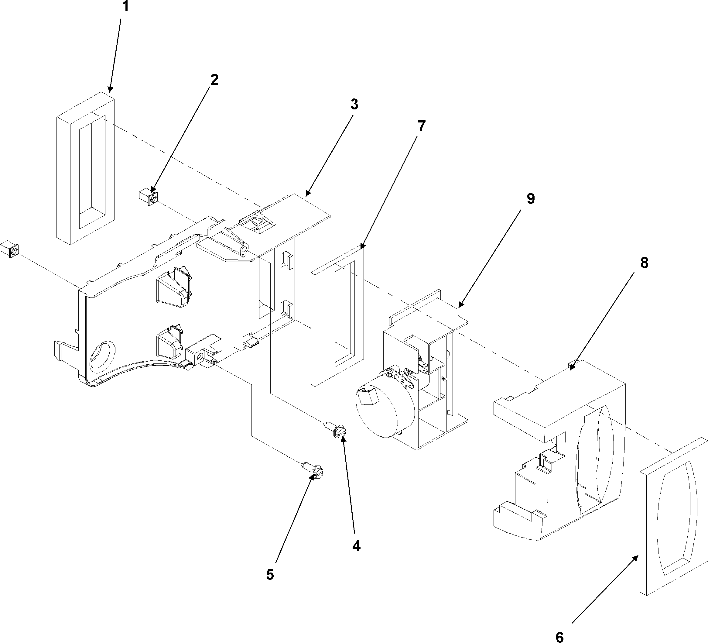 Amana ASD2328HEB controls diagram