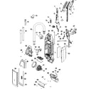 Hoover U6420-900 upper assembly diagram