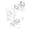 Magic Chef CGR3726ADW door/drawer diagram