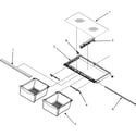 Maytag MBF2556KEB crisper assembly diagram