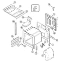 Magic Chef CGS1740ADT body diagram