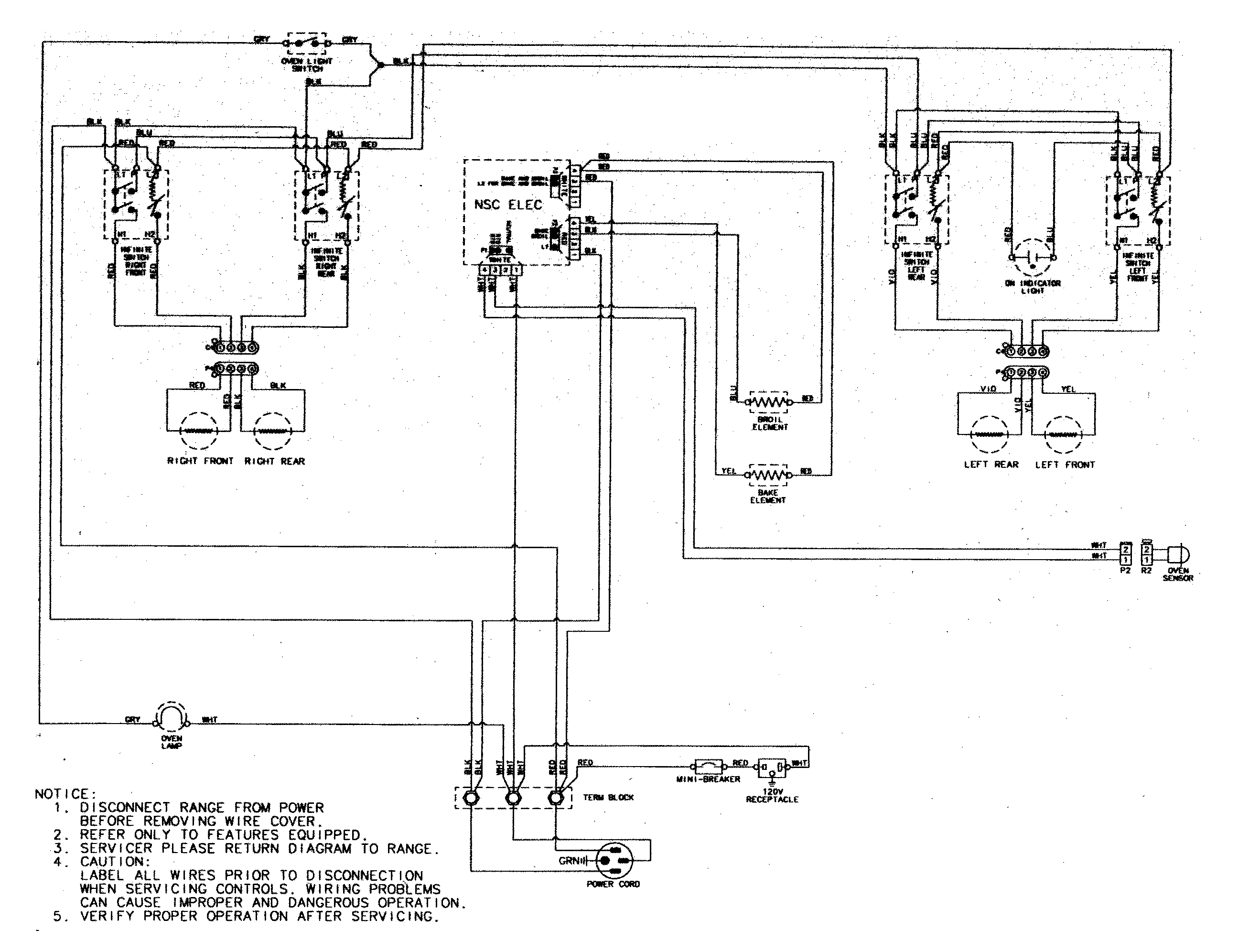 Maytag PER4311ACW wiring information diagram