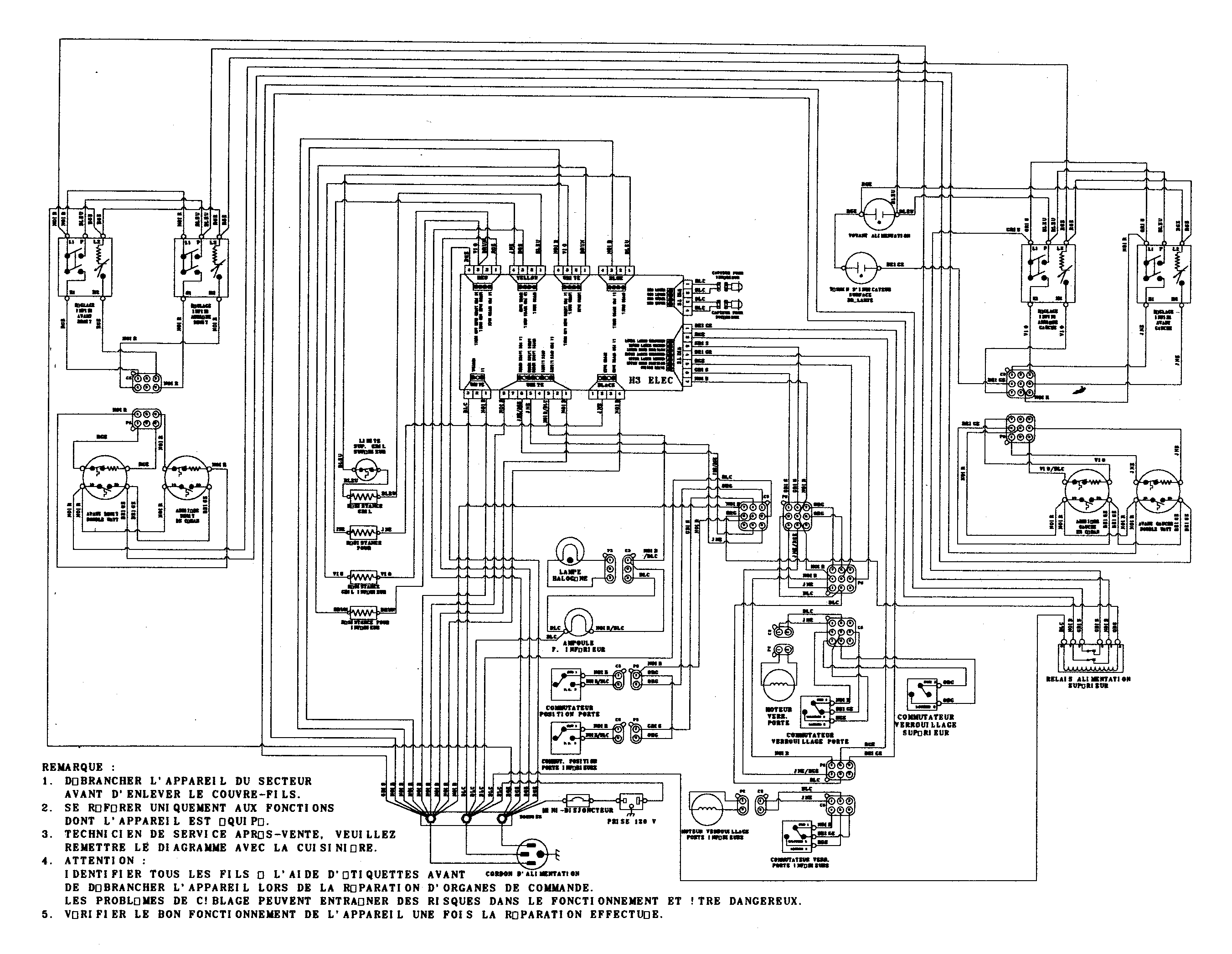 Maytag MER6755ACW wiring information diagram