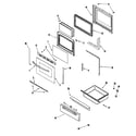 Amana AGR5712ADQ door/drawer diagram