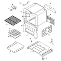 Amana AGR4412ADB oven/base diagram