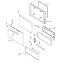 Crosley CG31200ADQ door/drawer diagram