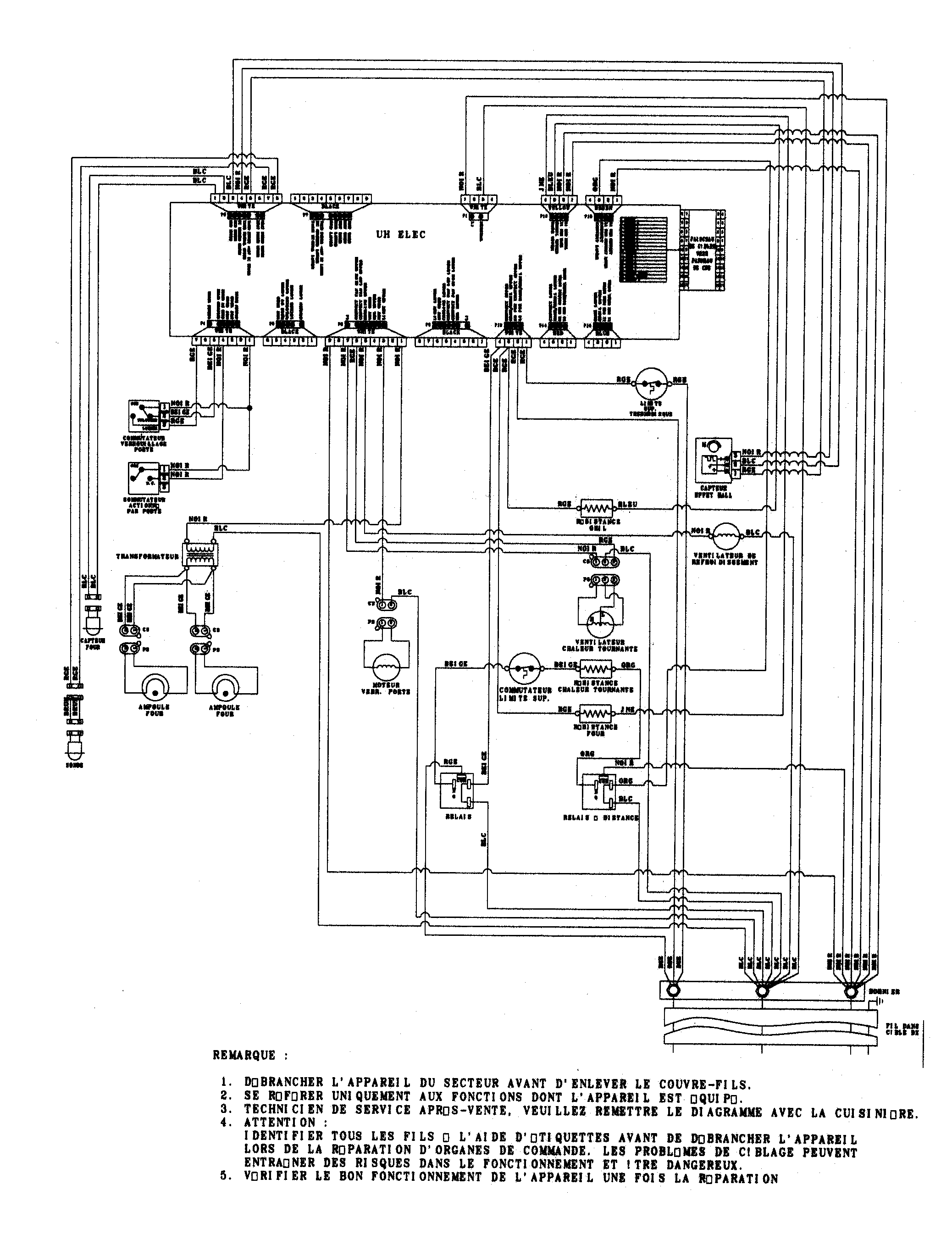 Jade RJSO3001A wiring information (frc) diagram