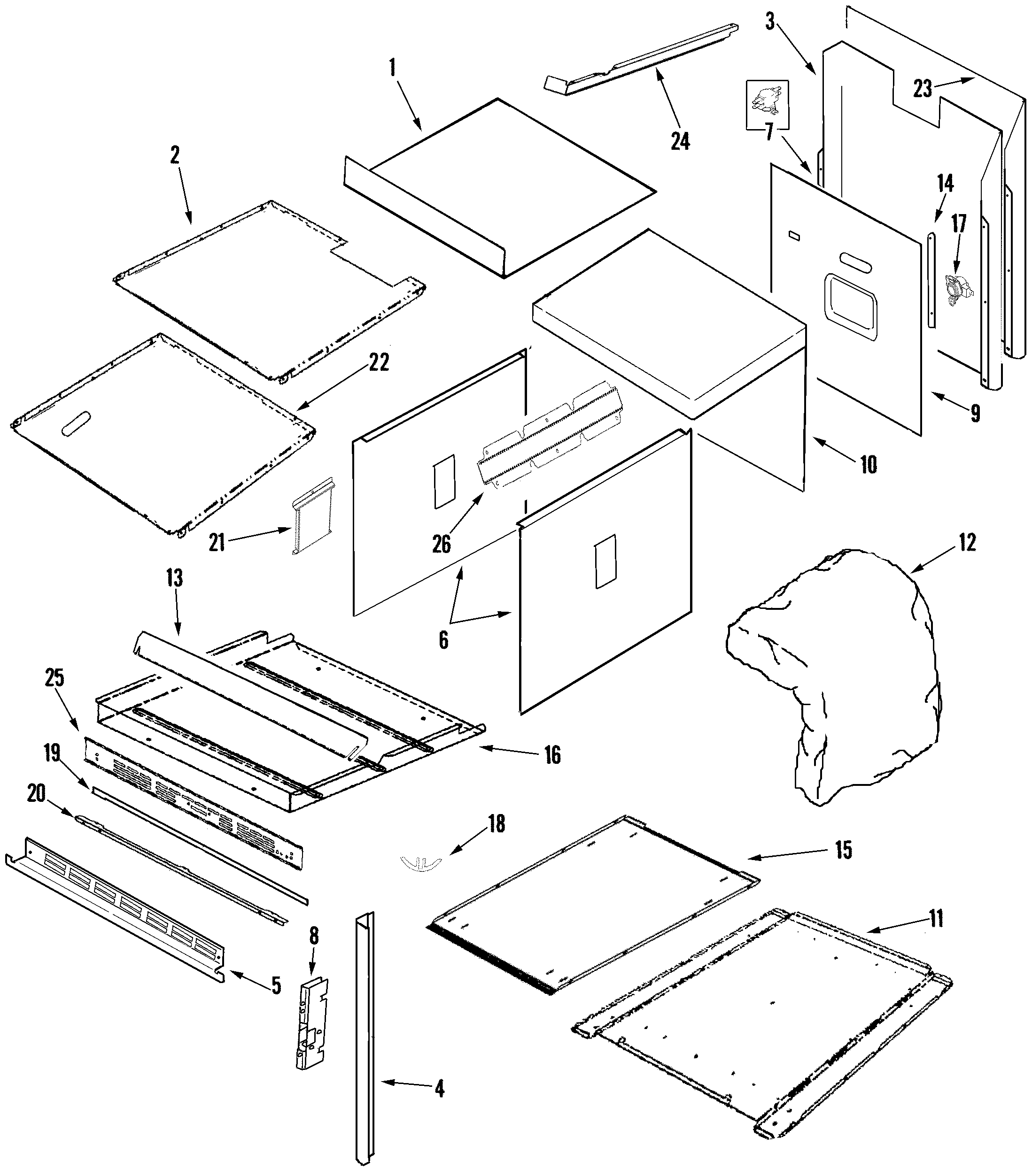 Jade RJDO3002A body diagram