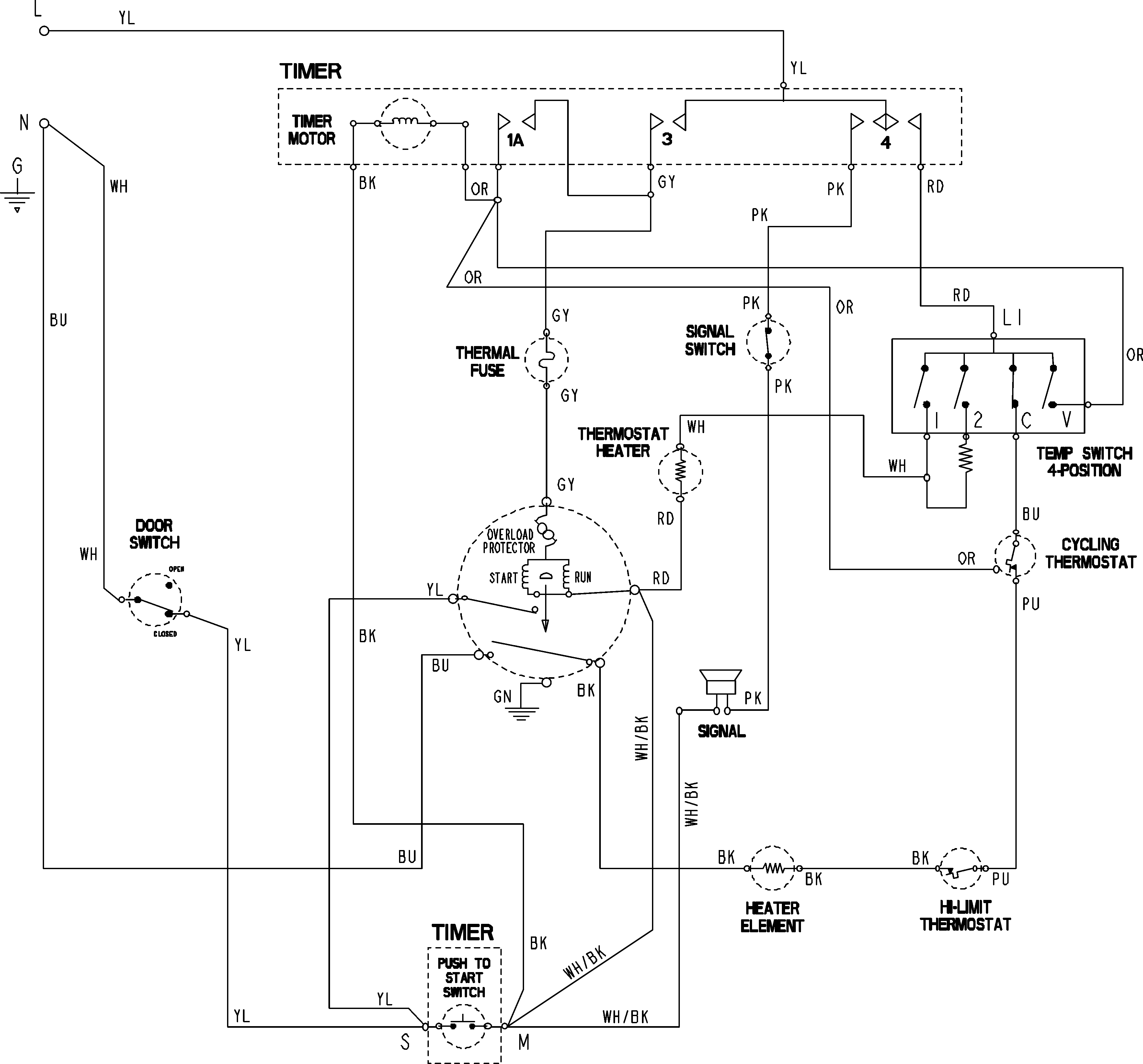 Maytag MDE3706AGW wiring information diagram