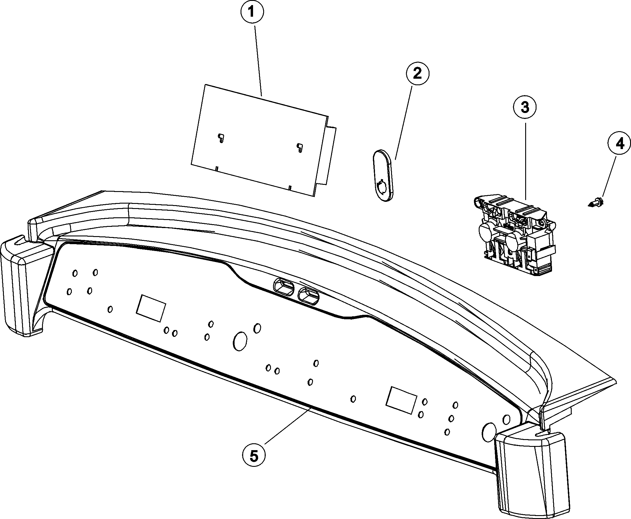 Maytag MCE8000AYW control panel diagram