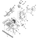 Samsung MR1032BB/XAA internal control/latch asy/base diagram