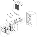 Samsung RB215BSSW/XAA-00 refrigerator compartment diagram