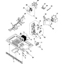 Samsung MR1034CWD/XAA internal control/latch asy/base diagram
