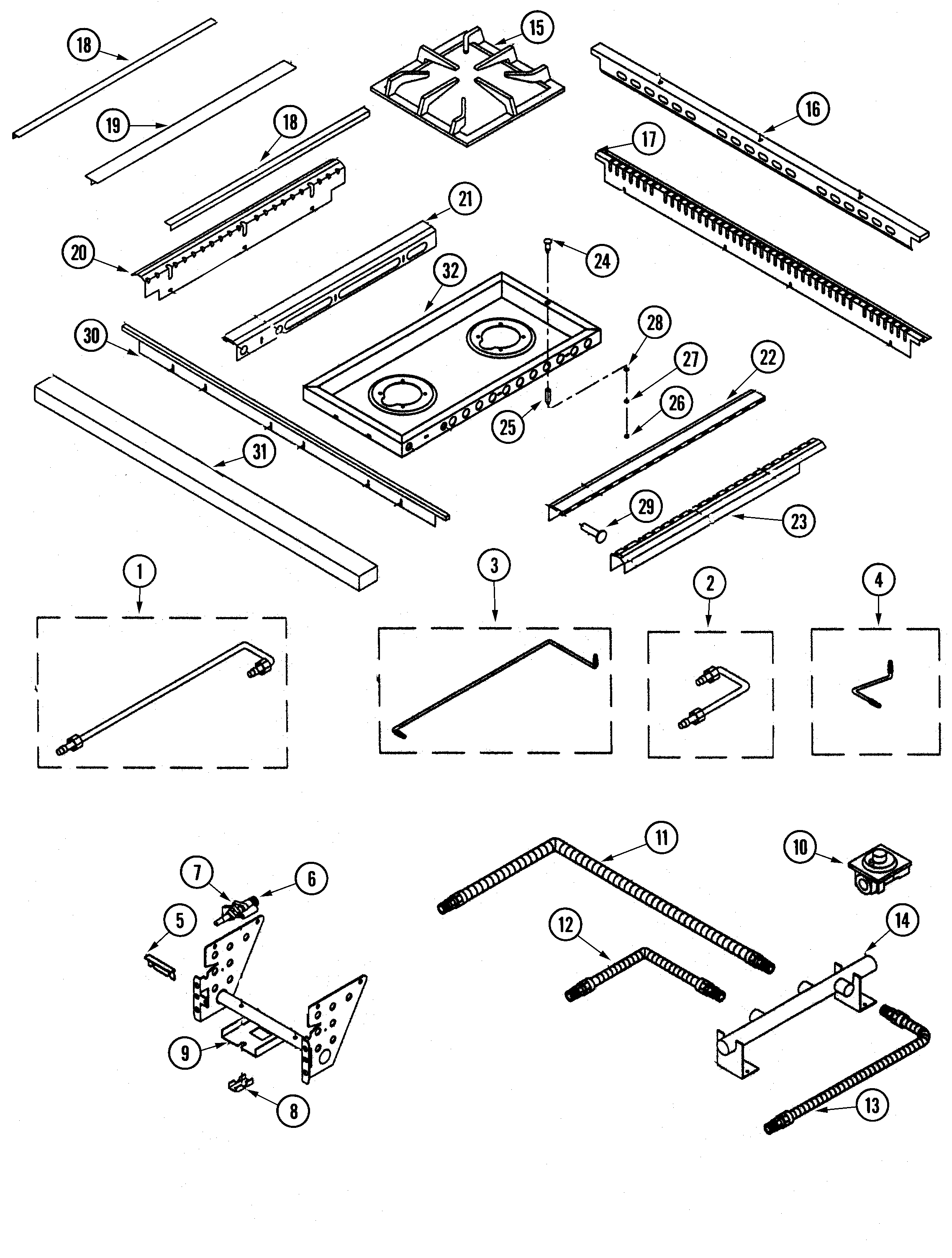 Dynasty DSCT304 body/manifold diagram