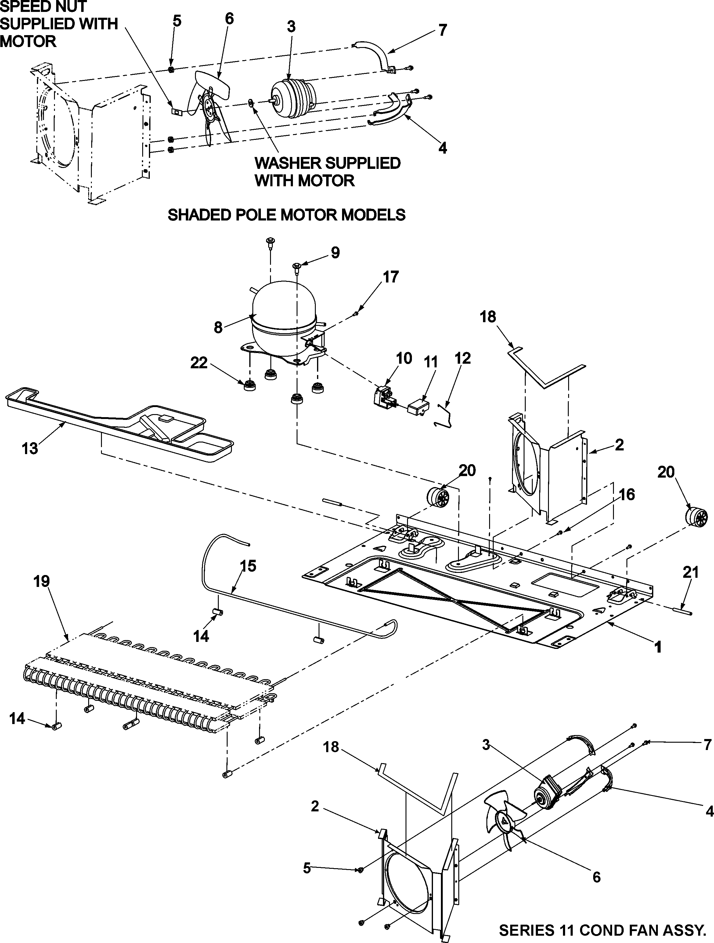 Amana ABB222ZDEB compressor diagram