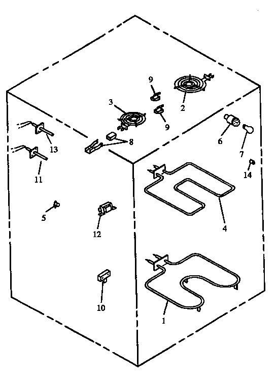 Amana CARR632E-P1142620NE electrical components diagram